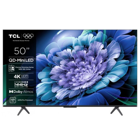 Tcl 50c61k Smart tv 4k uhd Mini led hdr 2025 50" (50c61k) (Tcl50c61k)