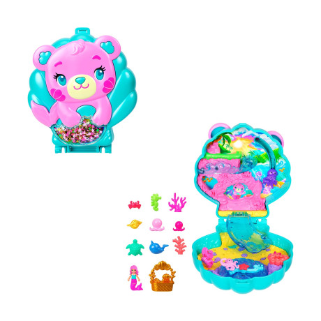 Mattel Polly Pocket: Glitter Island Compact (Jcb16)