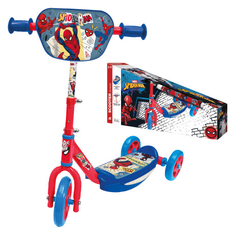 Λαμπάδα AS Παιδικό Scooter Με 3 Ρόδες Marvel Spiderman Για 2-5 Χρονών