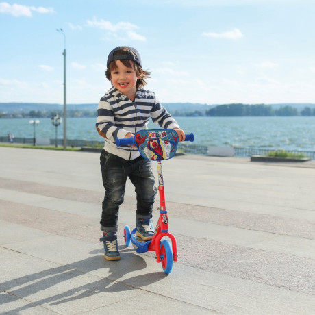 Λαμπάδα AS Παιδικό Scooter Με 3 Ρόδες Marvel Spiderman Για 2-5 Χρονών