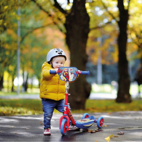 Λαμπάδα AS Παιδικό Scooter Με 3 Ρόδες Marvel Spiderman Για 2-5 Χρονών