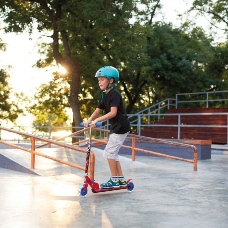 Λαμπάδα AS Παιδικό Πατίνι Με 2 Φωτιζόμενες Ρόδες Marvel Spiderman Για 5+ Χρονών