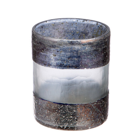 Φωτιστικό Κυκλικό 'Ramon' Γυαλί Καφέ 9x7cm