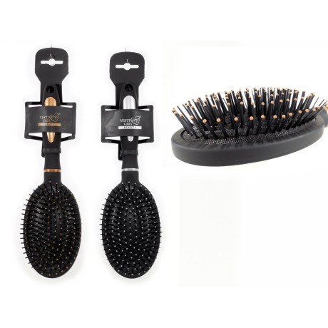 Βούρτσα Μαλλιών Μαλακή Πλαστικό 25x8cm Σε 2 Χρώματα