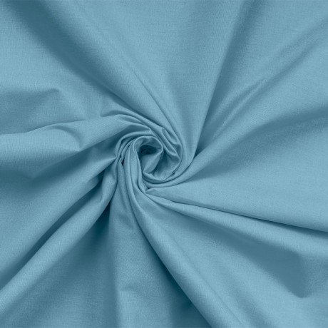 Σεντόνι Tonne Cotton box Διπλό (240x260) Χρώμα Μπλε