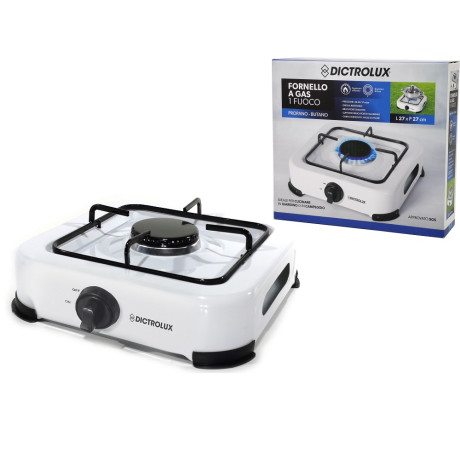 Μάτι Υγραερίου Μονό Λευκό Φ8cm 27x27x27cm