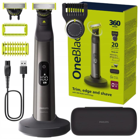Philips Oneblade pro 360 Qp6652/61 Ξυριστική Μηχανή Προσώπου / Σώματος (Qp6652/61) (Phiqp6652-61)