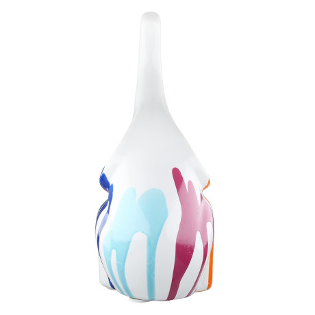 Φιγούρα Ελέφαντας 'Colori' Κεραμικό Πολύχρωμο/Λευκό 8x11.5x19cm