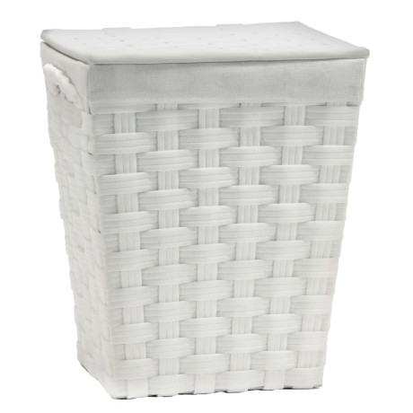 Καλάθι Απλύτων Λευκό 42x32x52cm
