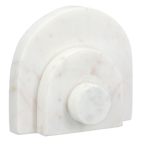 Βιβλιοθήκες Μάρμαρο Μπεζ Λευκό 12X5X11Cm 12X5X11Cm