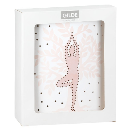 Διακοσμητική Λάμπα LED ArteLibre Namaste Yoga Λευκό 13x6x16cm Σε 2 Σχέδια