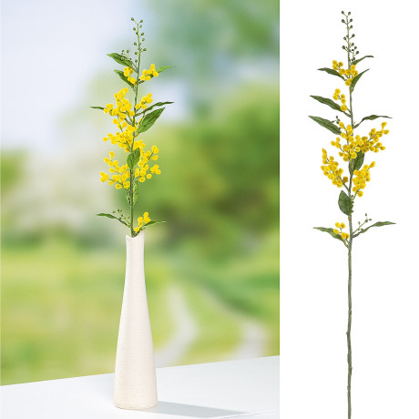 Κλαδί Μιμόζα ArteLibre Τεχνητό Κίτρινο 10x70cm