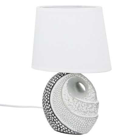 Επιτραπέζιο φωτιστικό Στρογγυλό Κεραμικό Γκρι Λευκό 2 Ποικιλία 20X12X29Cm 20X12X29Cm