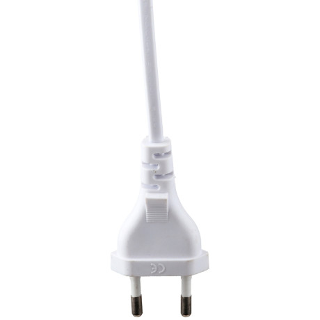 Φωτιστικό Επιτραπέζιο Ορθογώνιο Κεραμικό/Ύφασμα Μπεζ/Λευκό 20x8x30cm