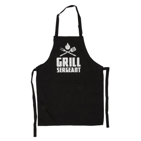 Ποδιά Κουζίνας ‘Cook & Grill’ Μαύρο Βαμβακερό 80x60cm Σε 6 Σχέδια