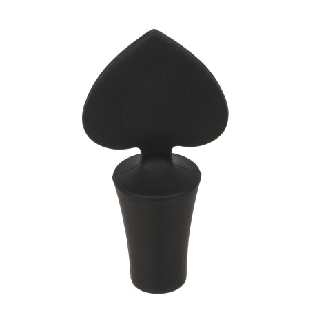 Πώμα Μπουκαλιού Σύμβολο Τράπουλας Σιλικόνη 12x5cm Σε 4 Σχέδια