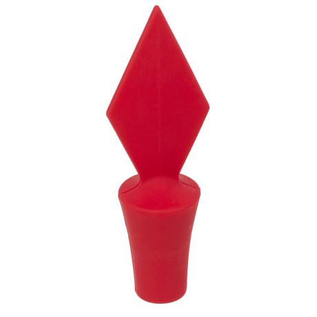 Πώμα Μπουκαλιού Σύμβολο Τράπουλας Σιλικόνη 12x5cm Σε 4 Σχέδια