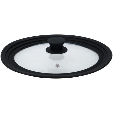 Καπάκι Κατσαρόλας Γυάλινο Με Σιλικόνη 28cm ALPINA