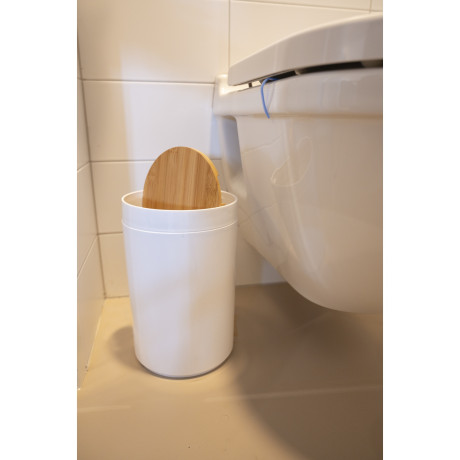 Σετ Μπάνιου και Τουαλέτας 6Τμχ Λευκό ALPINA