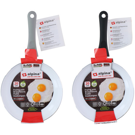 Τηγάνι D20xH4.5cm 2 Σχέδια ALPINA