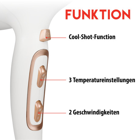 Στεγνωτήρας Μαλλιών 1900-2300W ALPINA