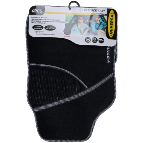Σετ Πατάκια Αυτοκινήτου 4Τμχ 66x44cm DUNLOP