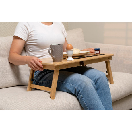 Τραπέζι Laptop Πτυσσόμενο Μπαμπού