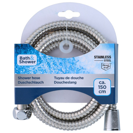 Σπιράλ Ντους 150cm Ανοξείδωτο