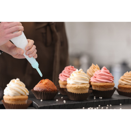 Σετ Σακούλα Ζαχαροπλαστικής 9Τμχ 3 Χρώματα ALPINA