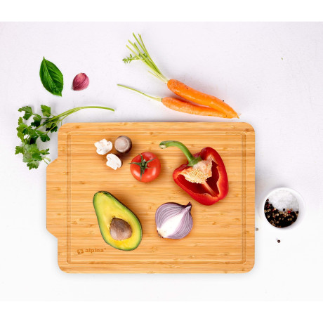 Πάγκος Κοπής Μπαμπού 36x26cm ALPINA