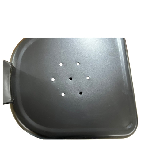 Καρέκλα ArteLibre Βιομηχανικού Τύπου Vintage TOLIKO Μαύρο Ματ Μέταλλο 44x49x84cm