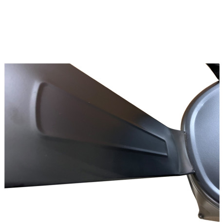 Καρέκλα ArteLibre Βιομηχανικού Τύπου Vintage TOLIKO Μαύρο Ματ Μέταλλο 44x49x84cm