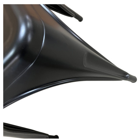 Καρέκλα ArteLibre Βιομηχανικού Τύπου Vintage TOLIKO Μαύρο Ματ Μέταλλο 44x49x84cm