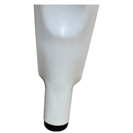 Σκαμπό Bar ArteLibre Βιομηχανικού Τύπου Vintage SILANO Λευκό Μέταλλο 42x42x76cm