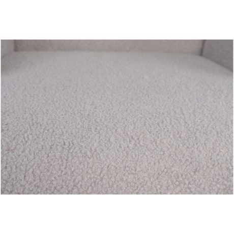 Πολυθρόνα ArteLibre MARION Γκρι Ύφασμα Μπουκλέ/Ξύλο 73x69x96cm