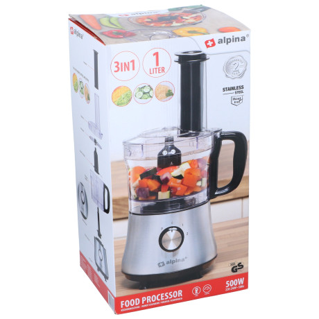 Επεξεργαστής Τροφίμων 1L 500W ALPINA