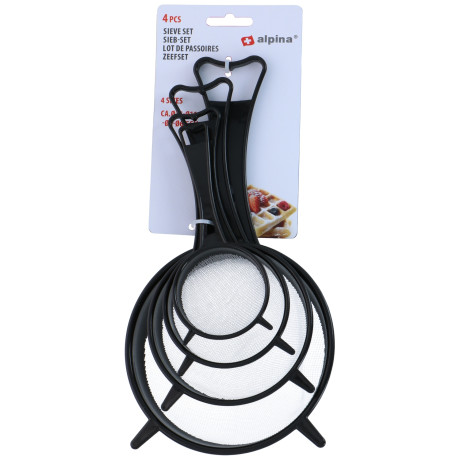 Σετ Σουρωτήρια 4Τμχ Σε 4 Χρώματα ALPINA