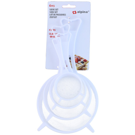 Σετ Σουρωτήρια 4Τμχ Σε 4 Χρώματα ALPINA