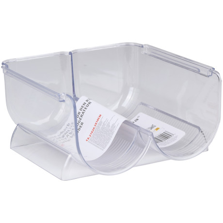 Κρασοθήκη Ψυγείου Διαφανές Πλαστικό 21x20.5x10cm