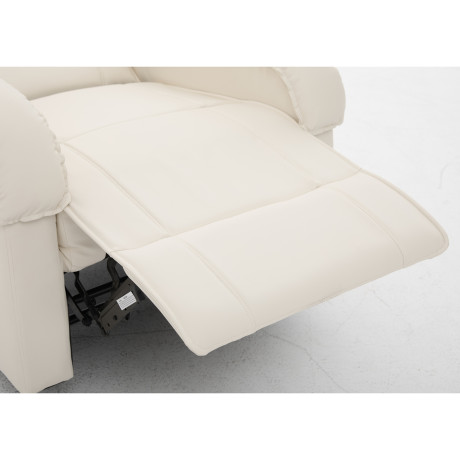Πολυθρόνα Ανακλινόμενη ArteLibre CELAENO Εκρού PU 80x96x97cm