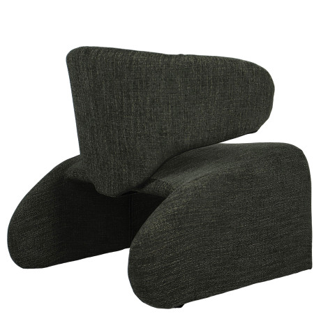 Πολυθρόνα ArteLibre HIMALIA Πράσινο Ύφασμα/Μέταλλο/Ξύλο 73x78x75cm