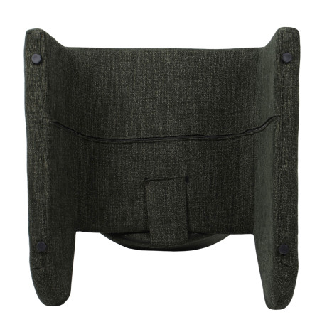 Πολυθρόνα ArteLibre HIMALIA Πράσινο Ύφασμα/Μέταλλο/Ξύλο 73x78x75cm