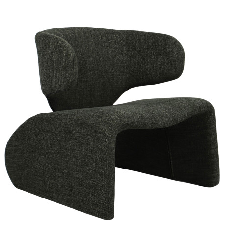 Πολυθρόνα ArteLibre HIMALIA Πράσινο Ύφασμα/Μέταλλο/Ξύλο 73x78x75cm