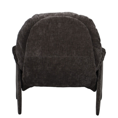 Πολυθρόνα ArteLibre ANANKE Γκρι Ύφασμα/Μέταλλο/Ξύλο 85x78x84cm