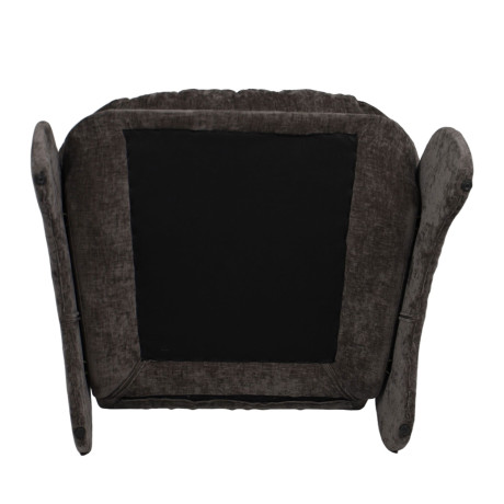 Πολυθρόνα ArteLibre ANANKE Γκρι Ύφασμα/Μέταλλο/Ξύλο 85x78x84cm