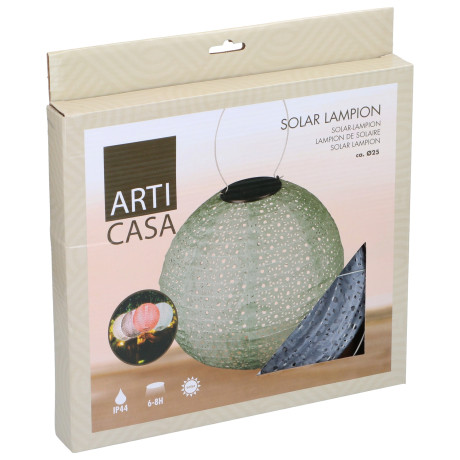 Φανάρι Κήπου Στρογγυλό IP44 Φ25cm Σε 4 Χρώματα ARTI CASA