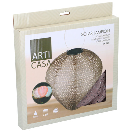 Φανάρι Κήπου Στρογγυλό IP44 Φ30cm Σε 4 Χρώματα ARTI CASA