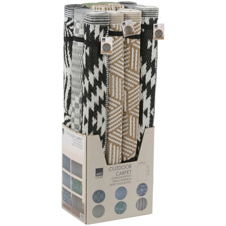 Χαλί Εξωτερικού Χώρου 90x150cm Σε 6 Σχέδια ARTI CASA