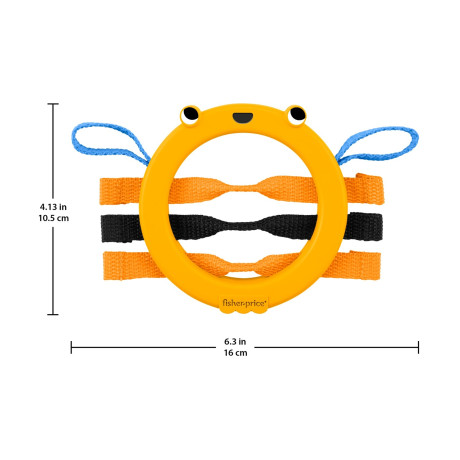 Fisher-Price: Baby Toys (0-6 Months) Rattles & Teething Toys - Fisher Price® Bumble bee Activity r (Jkw54)