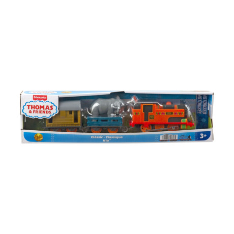 Fisher-Price Thomas & Friends: Motorized Trains - Classic nia With 2 Wagons Train (Jfv77)